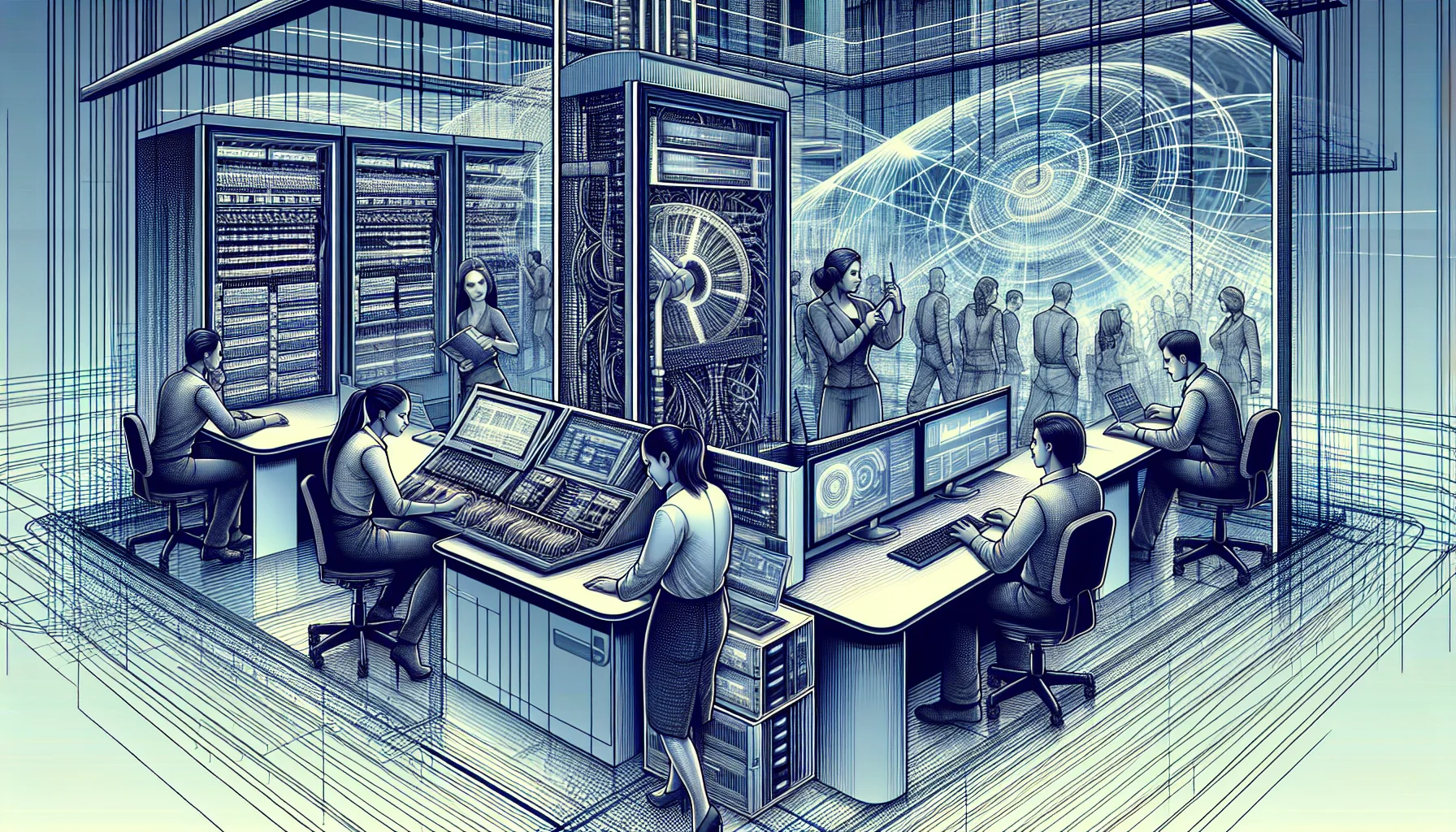 Влияние перегрузки сети на качество интернет-соединения.